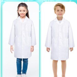 Child Lab Scientist Coats Halloween Ages 5-7